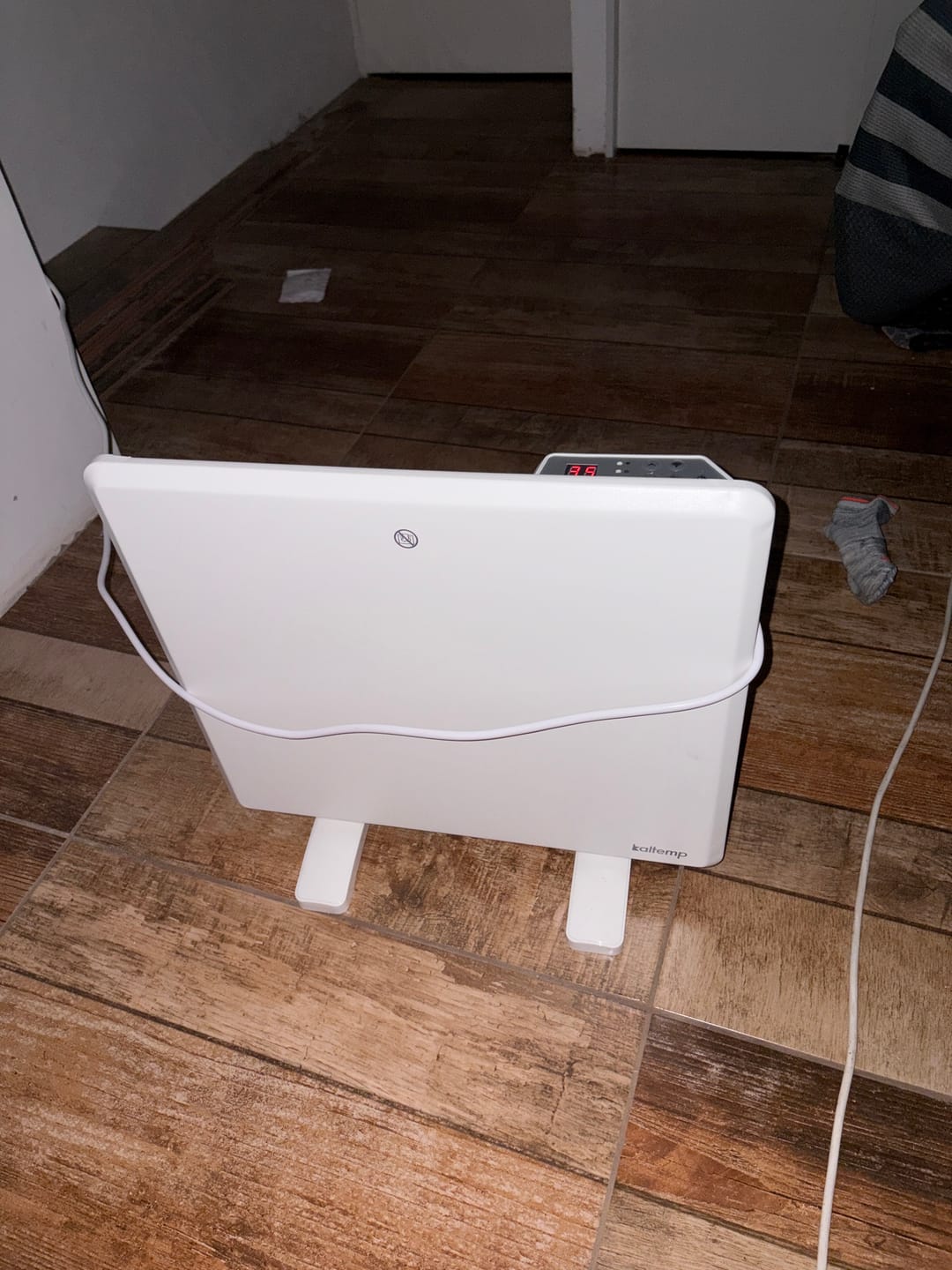 Customer photo review of Estufa Calefactor Eléctrico Kaltemp Wally One 600 Wifi | 9 m2