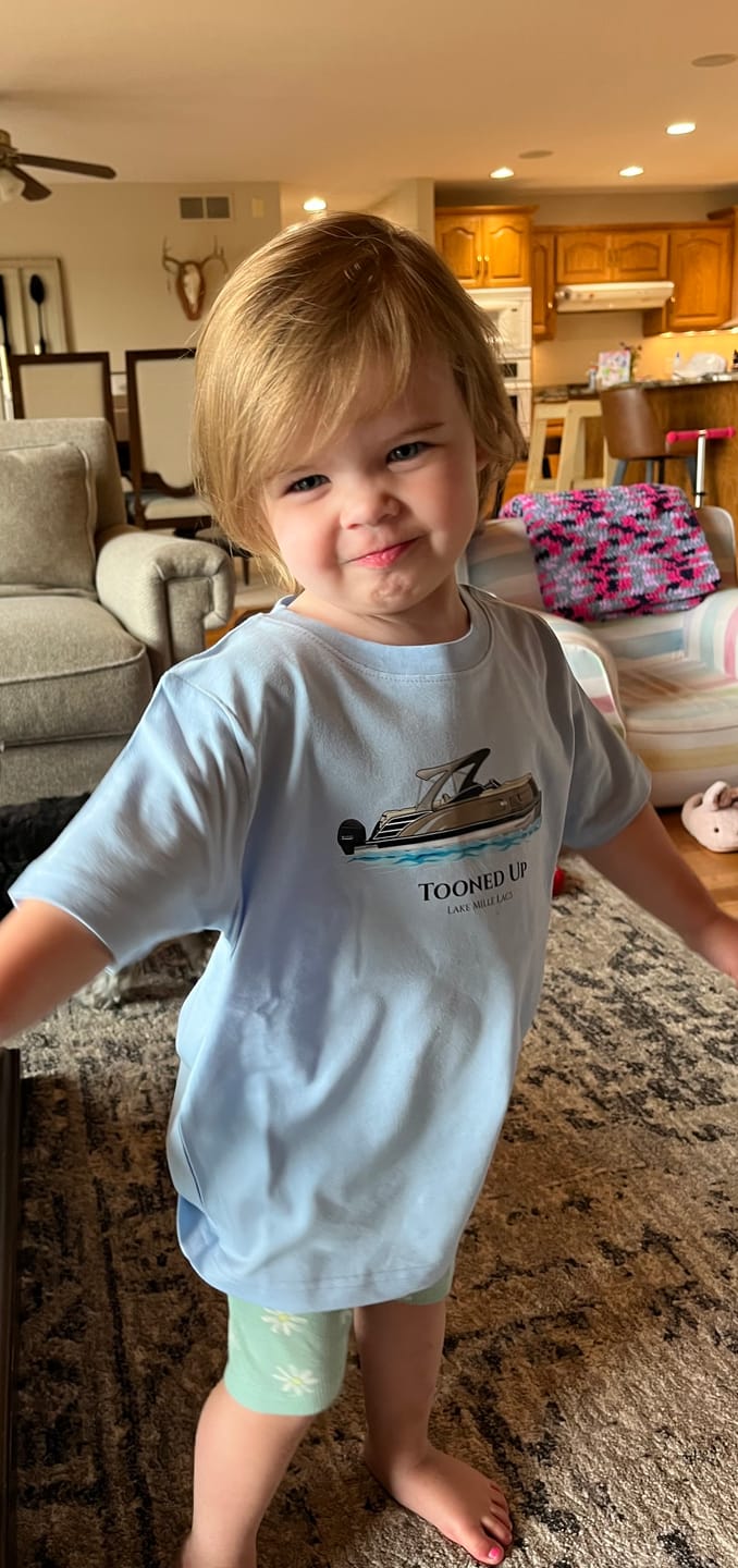 Customer photo review of Custom Digital Boat Artwork