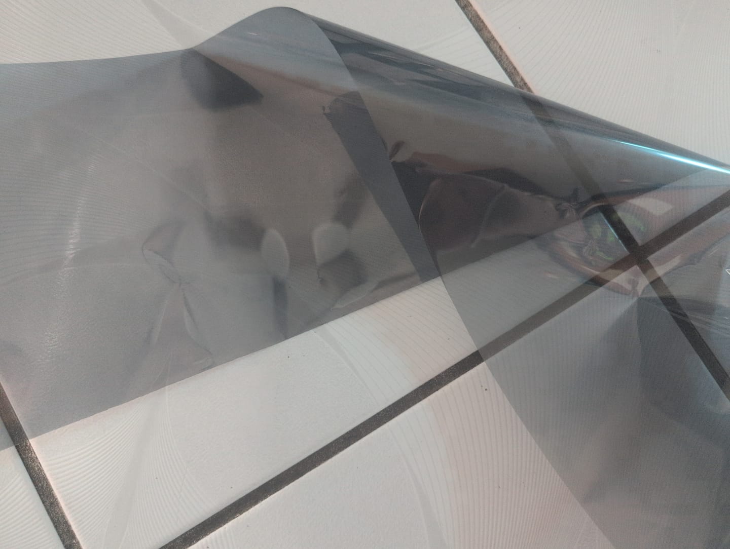 Customer photo review of RockRose Reflective Building Tint Film – One Way Mirror Tint for Home & Office Windows | 99% UV Block