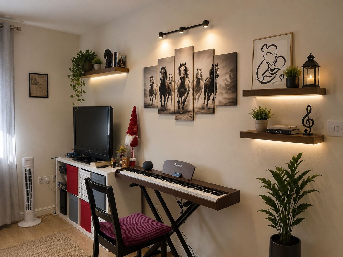 Customer photo review of Donner DEP-1S Semi Weighted Keyboard Digital Piano