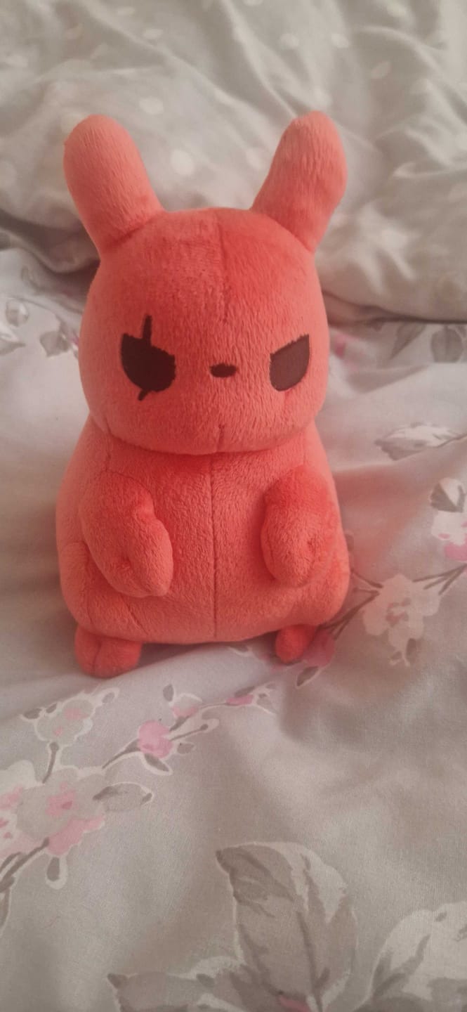 Customer photo review of Rain World - Hunter Slugpup Plush