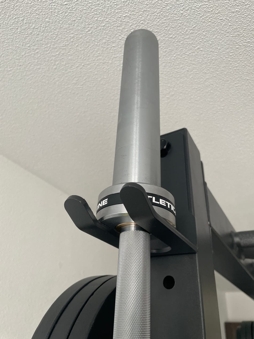 Customer photo review of Langhantel | Zeta | geringe Länge für kleine Räume