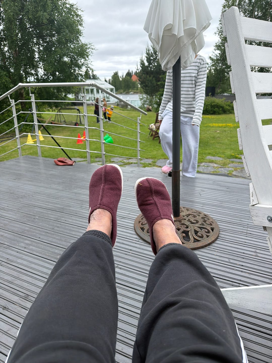 Customer photo review of Vaistoa Lempeä 3 | Knitted Barefoot Slip-ons
