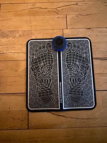 Customer photo review of Fotmassasjeapparat med EMS