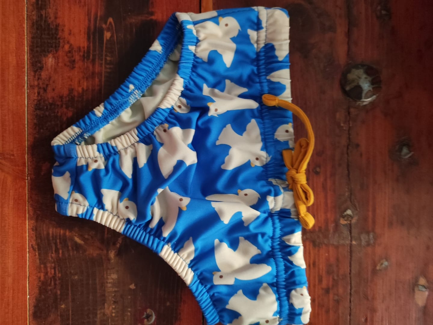 Customer photo review of Diving And Splashing Reusable Swimming Nappy