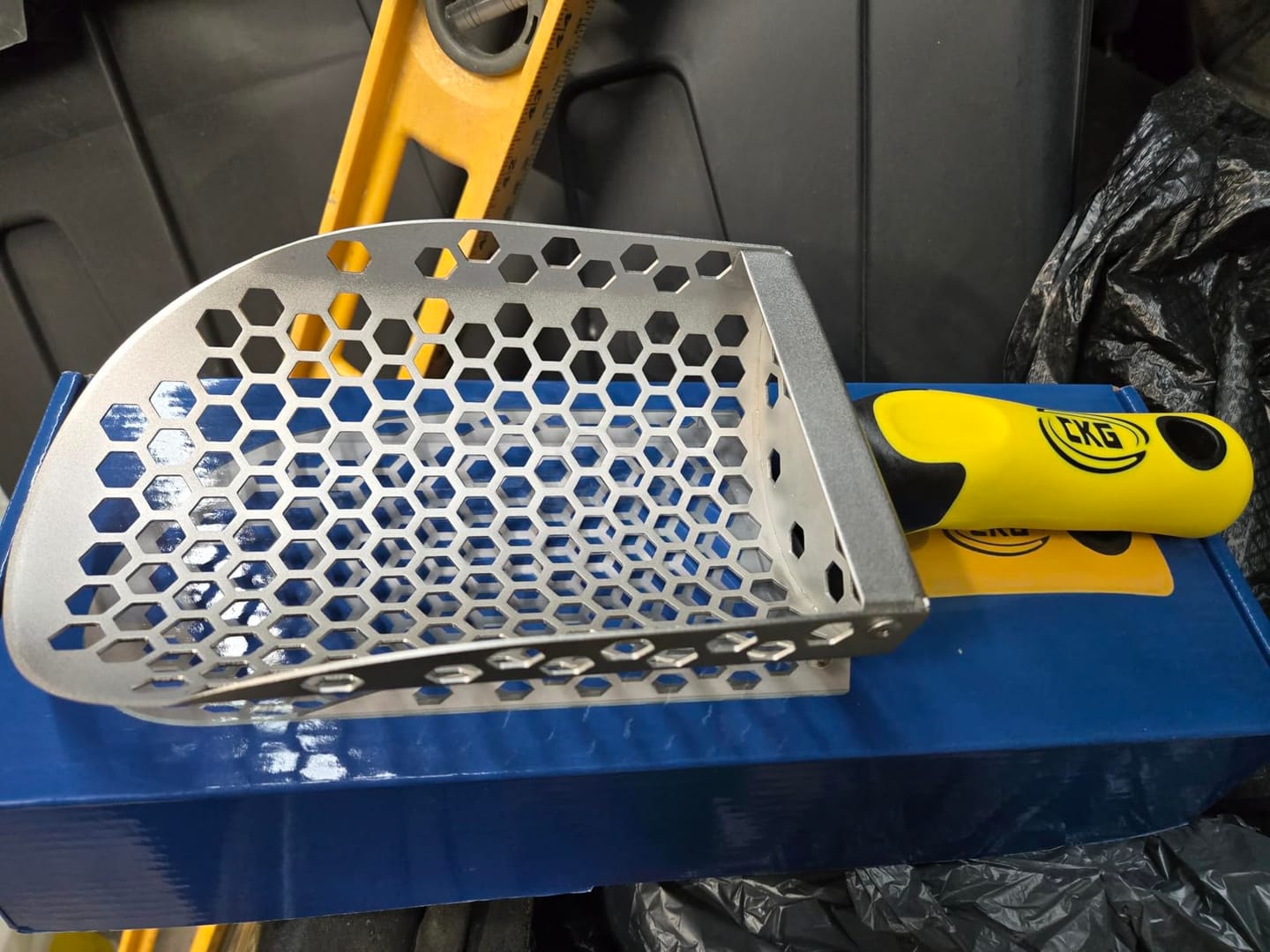 Customer photo review of CKG Hand Sand Scoop for Metal Detecting