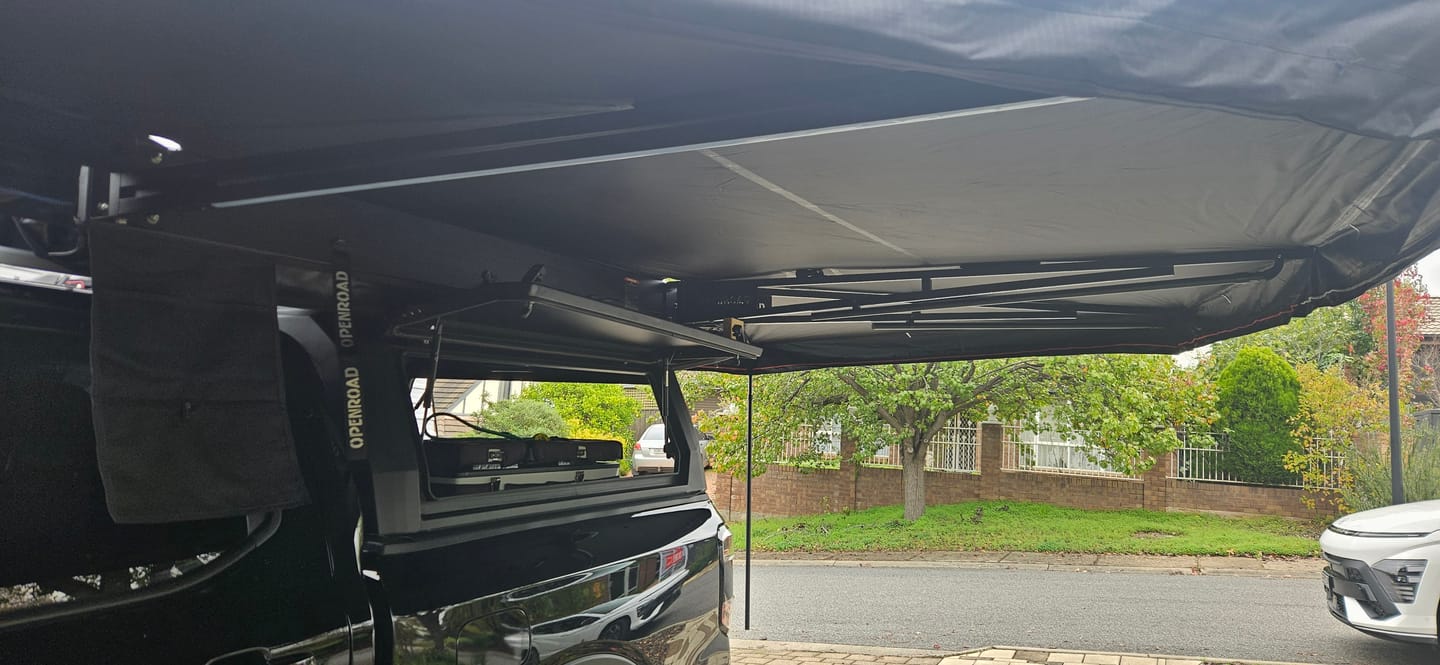 Customer photo review of OPENROAD 270 Degree Awning Plus