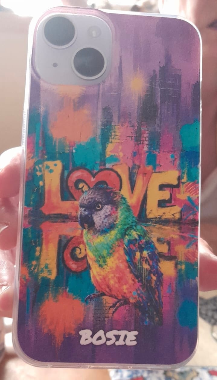 Customer photo review of Streetart - Personalised Phone Case