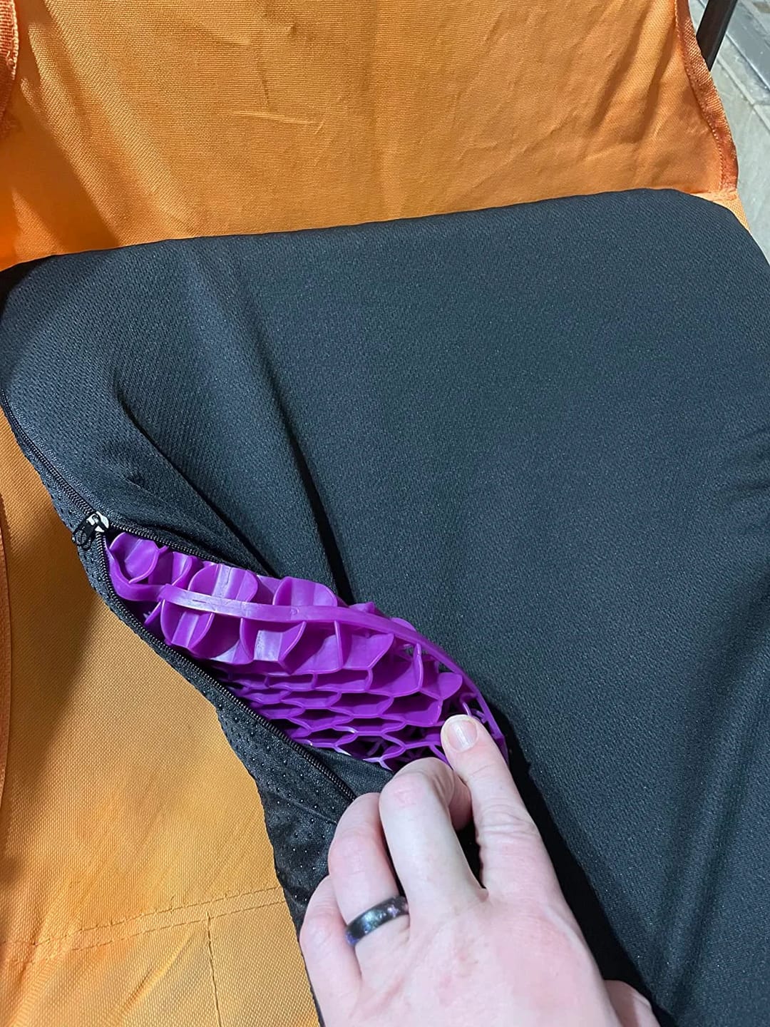 Customer photo review of XL Cooling Gel Seat Cushion