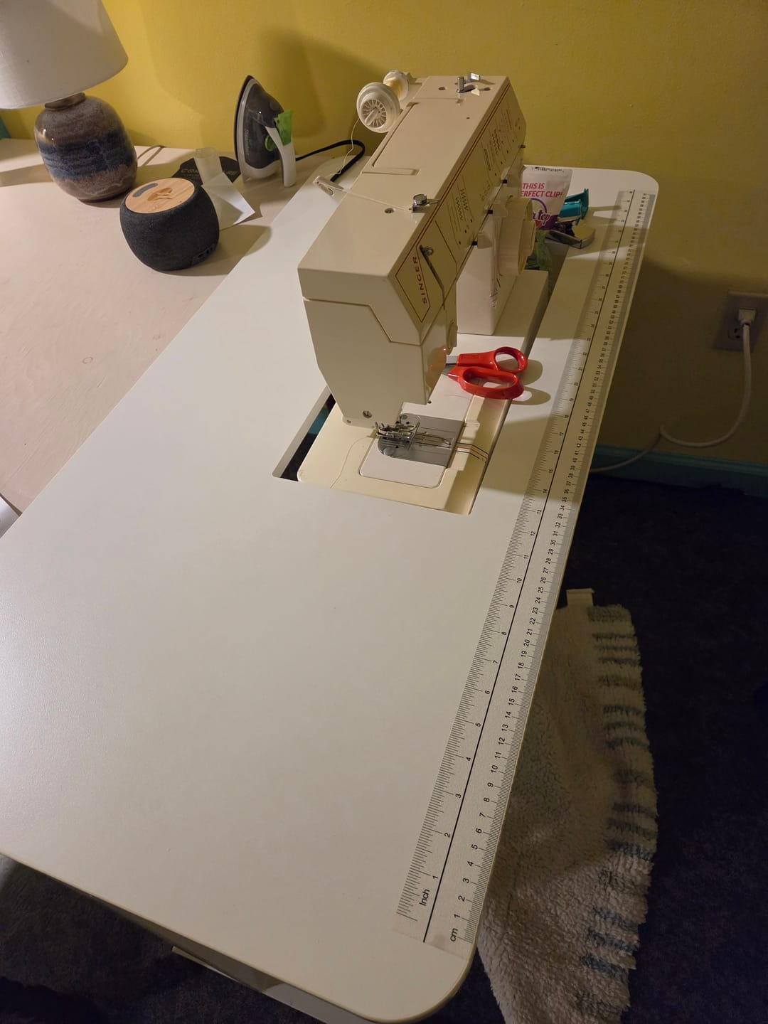 Customer photo review of Gidget I Sewing Table