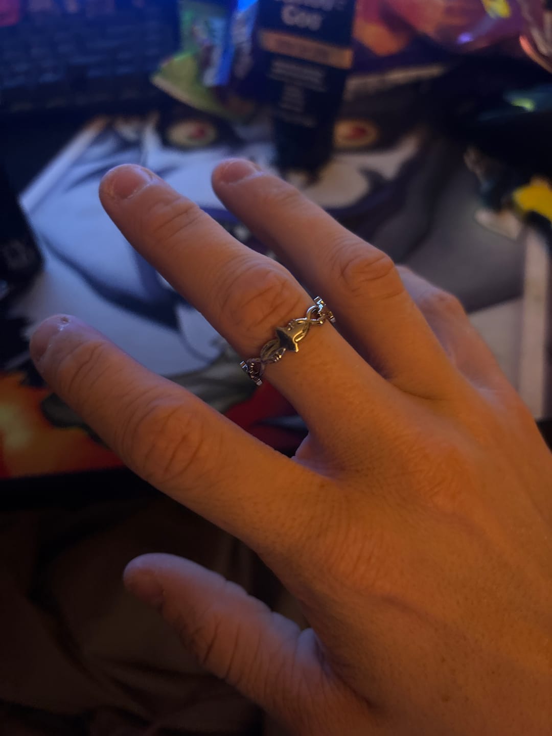Customer photo review of BARBED WIRE RING