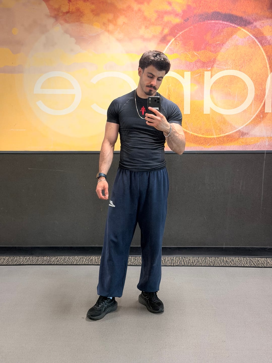 Customer photo review of 4286 - Gold's Iron Legacy Compression Tees