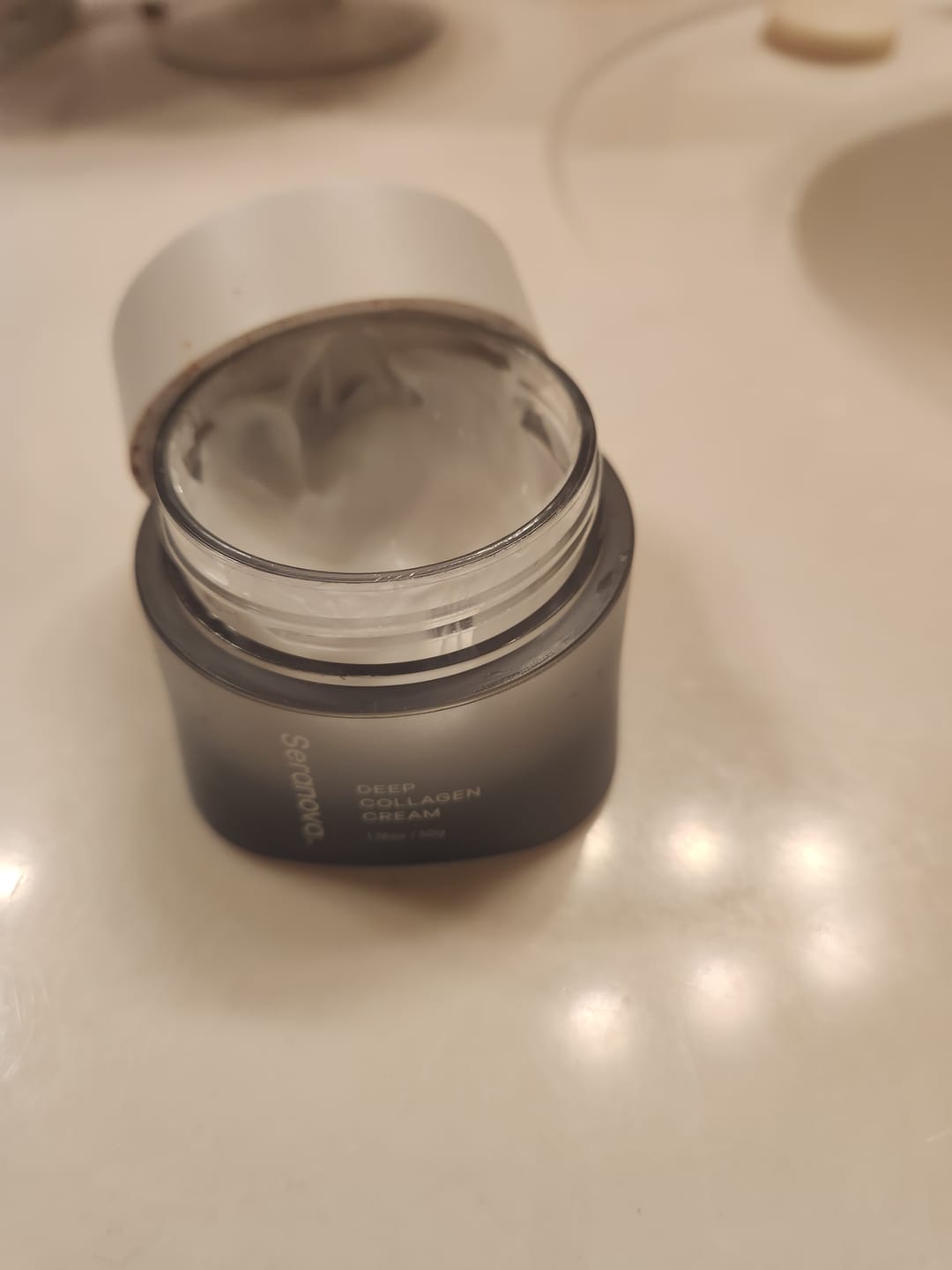 Customer photo review of Deep Collagen Cream