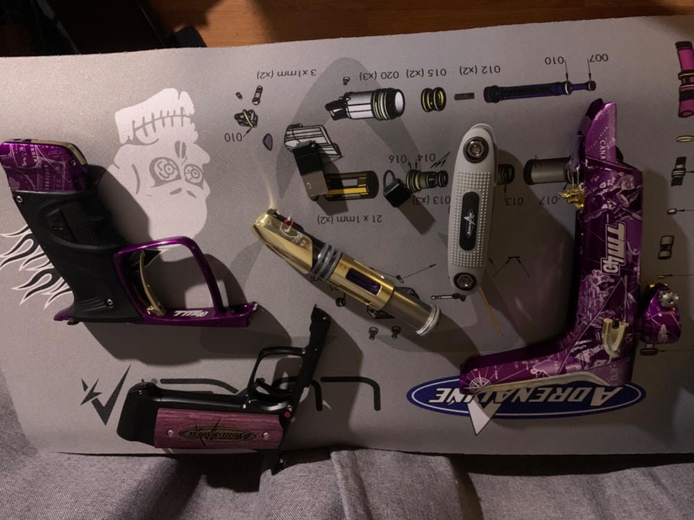 Customer photo review of Adrenaline Luxe TM40 Tech Mat