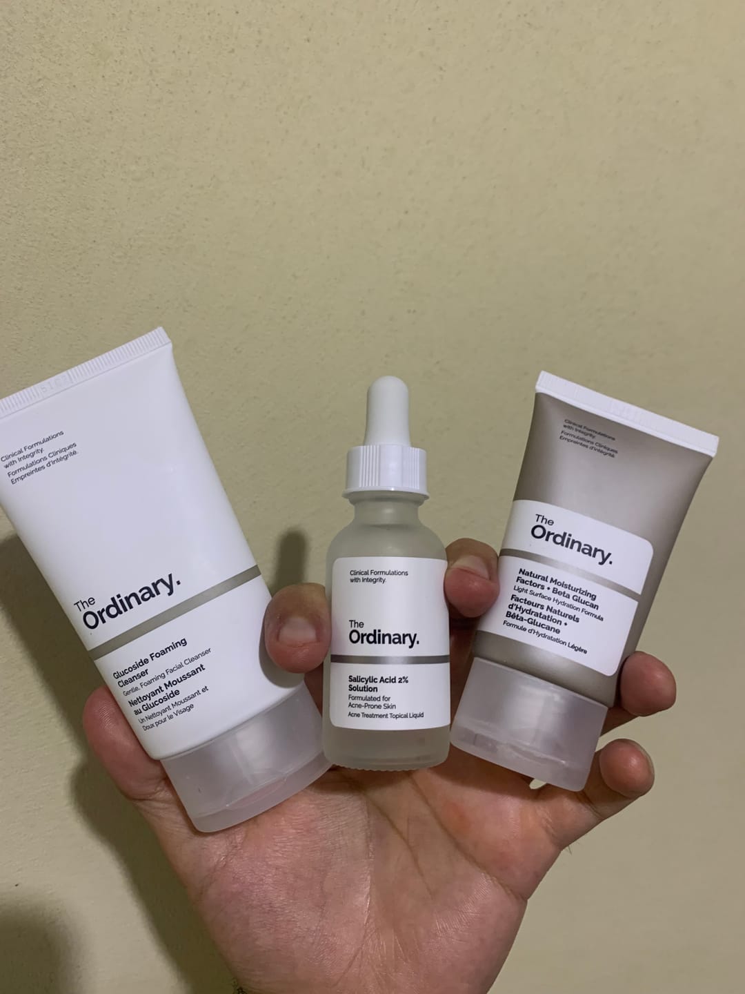 Customer photo review of The Acne Set