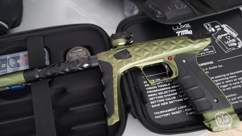 Customer photo review of Adrenaline Luxe TM40 - Dust Olive Drab with Dust Black Accents