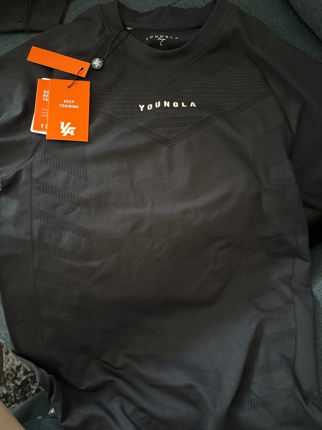 Customer photo review of 475 SuperVillain Compression Tees