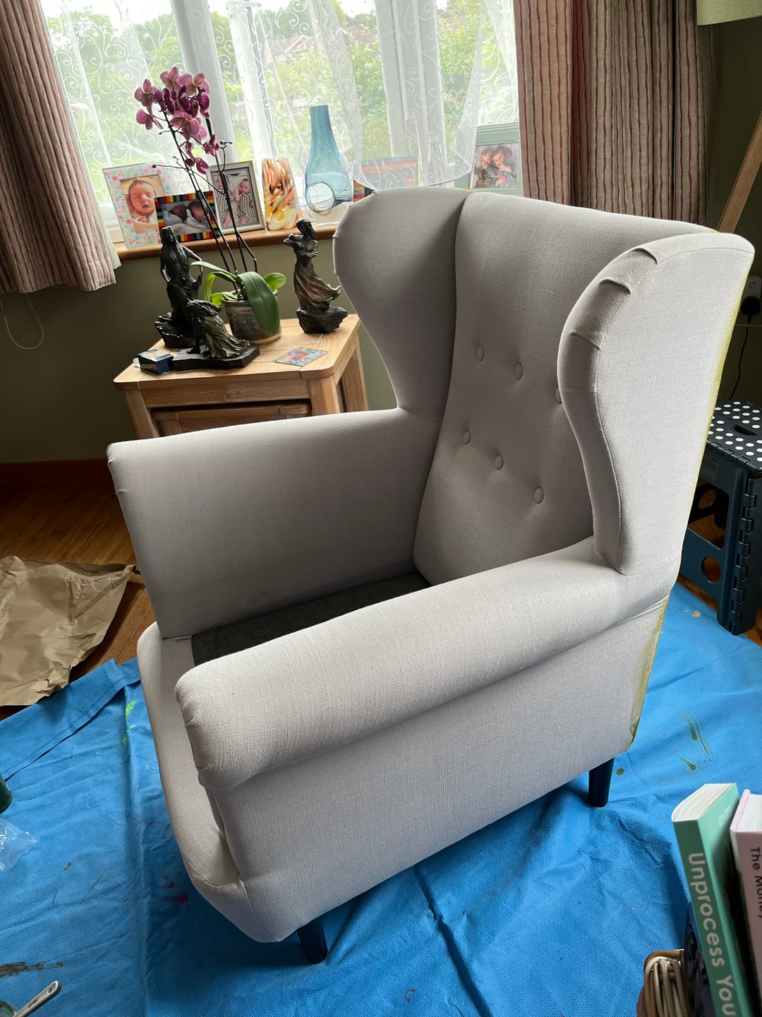 Customer photo review of Fabric Paint -- Olive