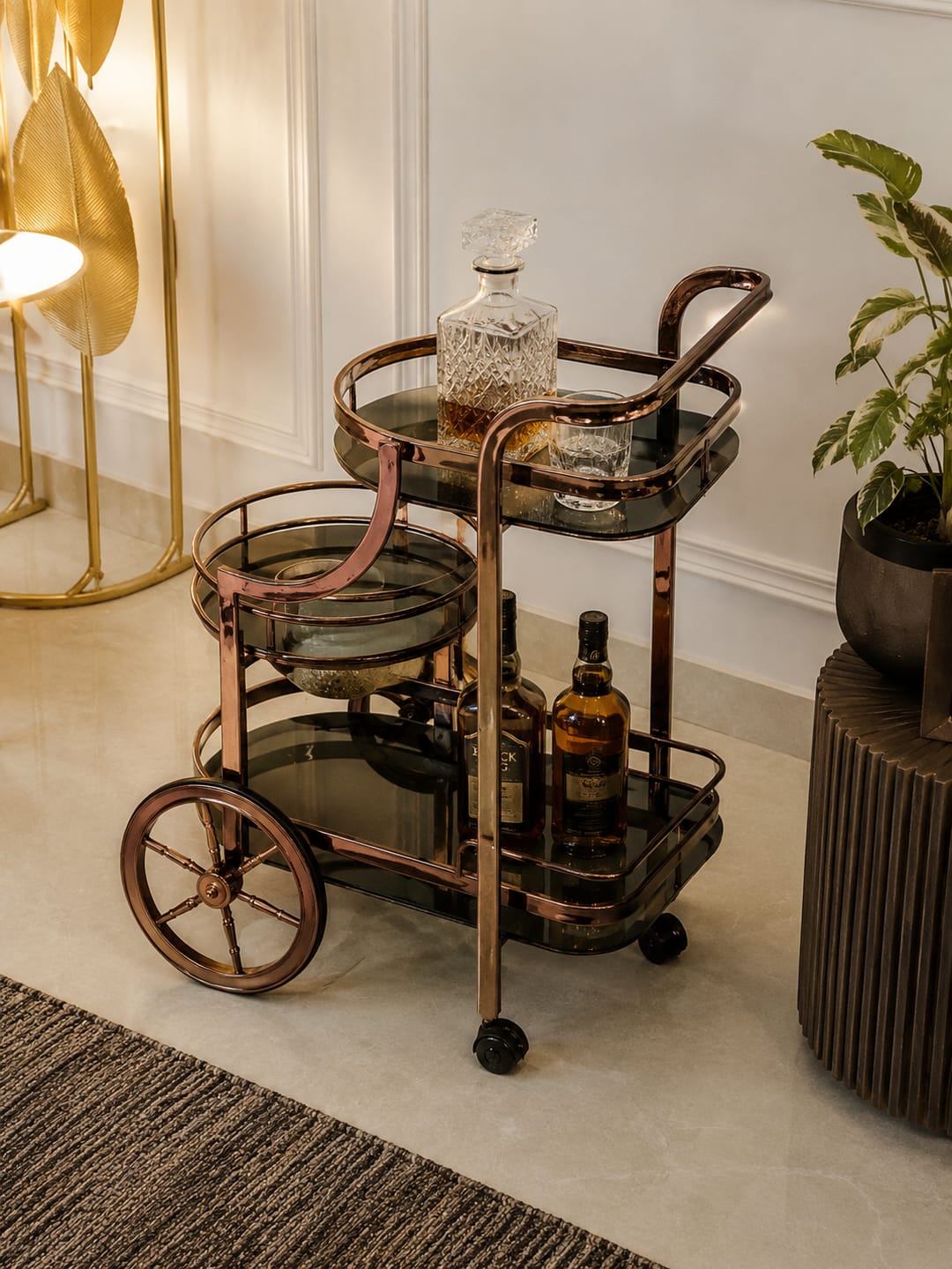 Customer photo review of Muskaan Serving Cart | Serving Trolley