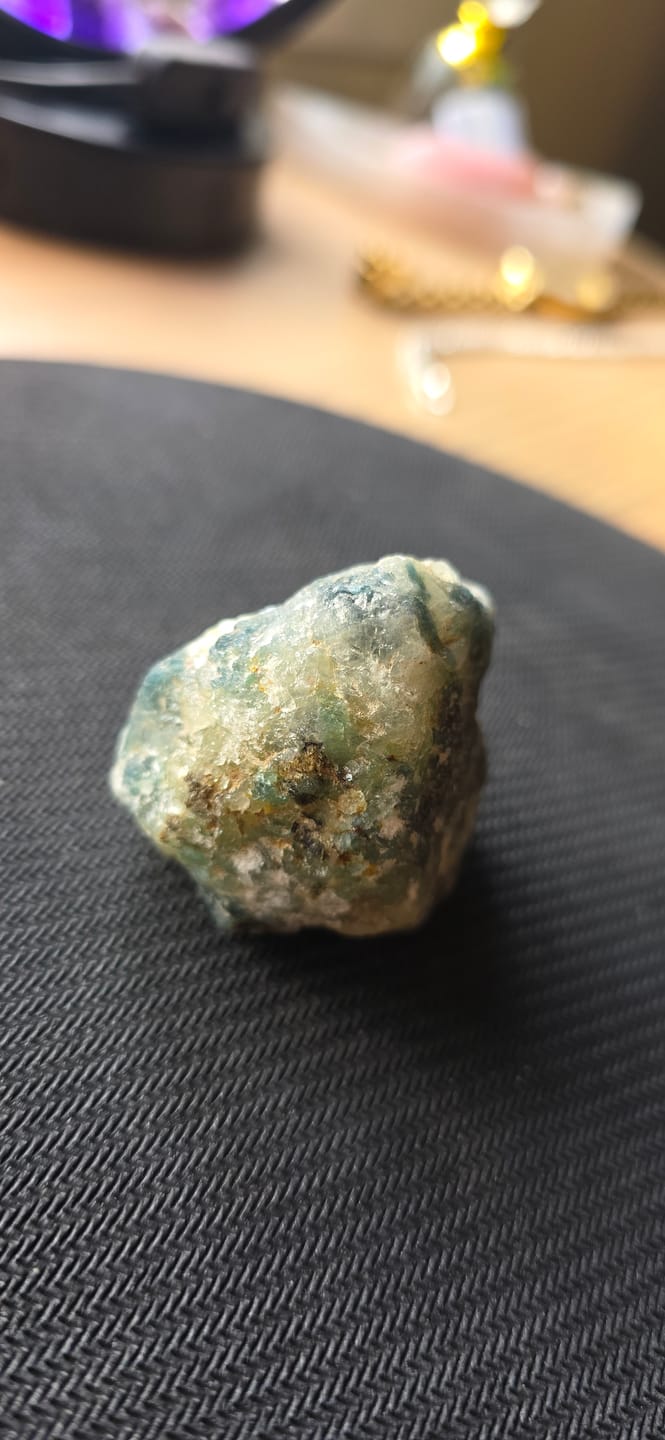 Customer photo review of Crystal Mystery Bag – GRANDIDIERITE COLLECTOR'S EDITION
