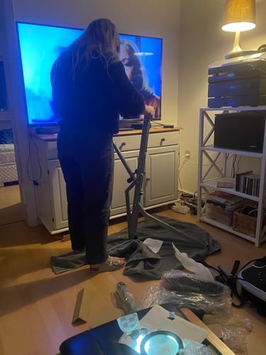 Customer photo review of Knebøymaskin - Slutt på smerter i knær og hofter