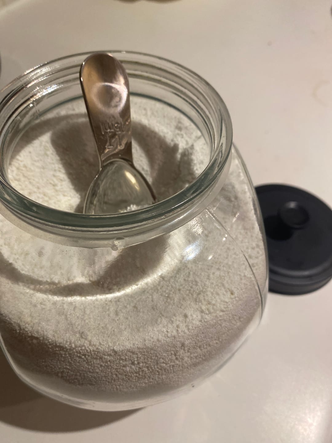 Customer photo review of Stainless Steel Laundry Powder Scoop