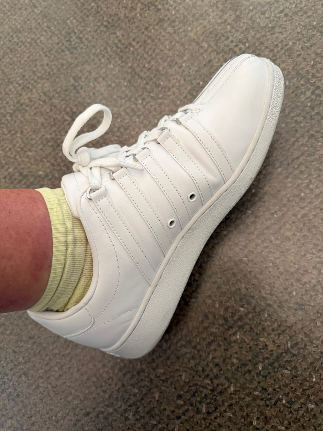 Customer photo review of 04411-130-M | COURT BASE II | WHITE/NAVY/RED