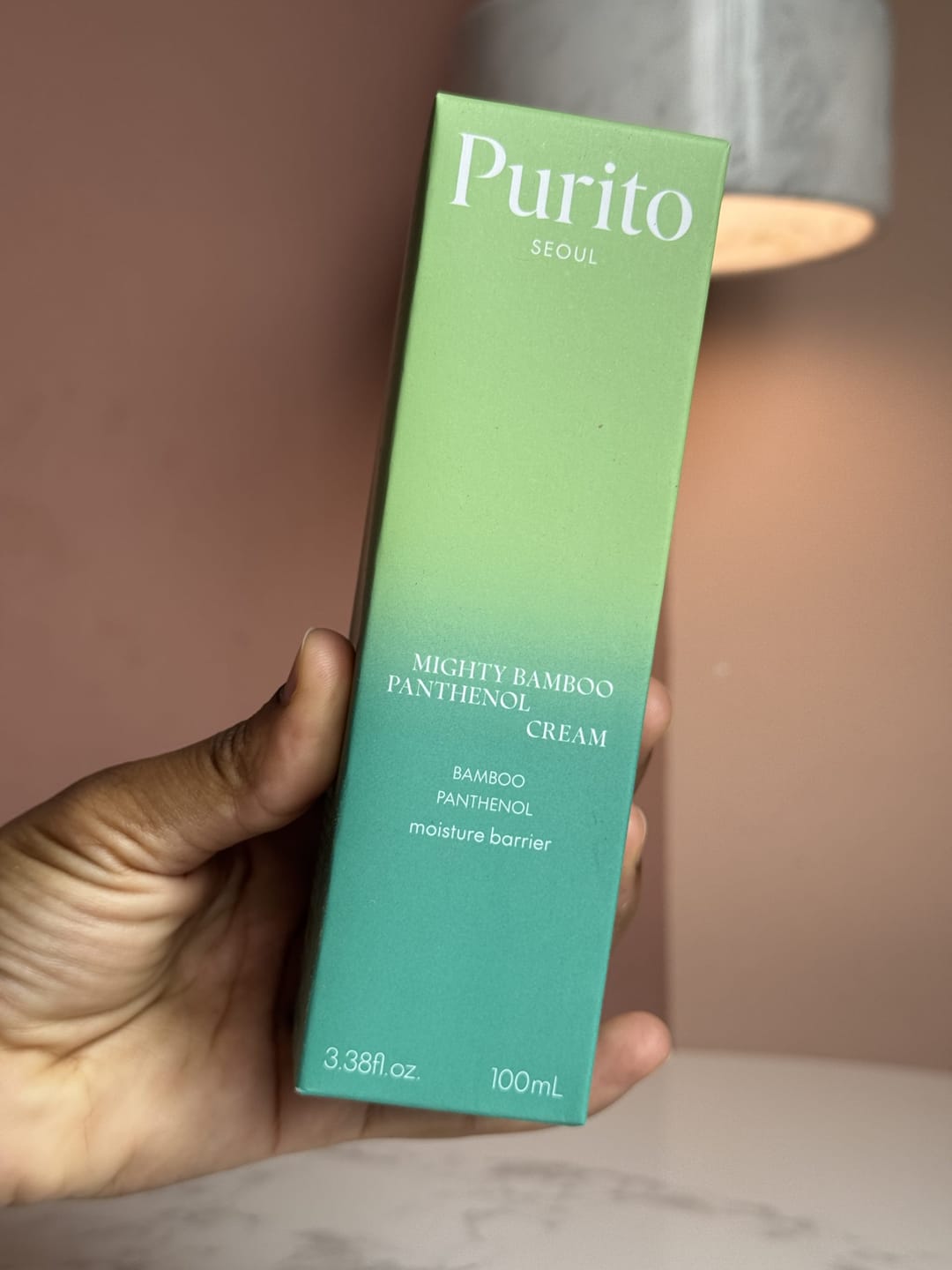 Customer photo review of Mighty Bamboo Panthenol Cream