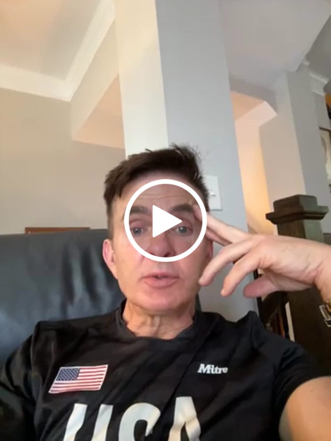 Customer video review of Essentials Short Sleeve Athletic Fitted Tee