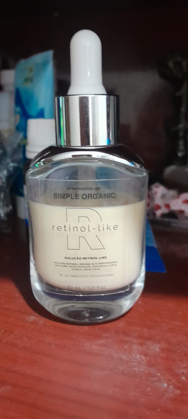 Customer photo review of Solução Retinol-Like