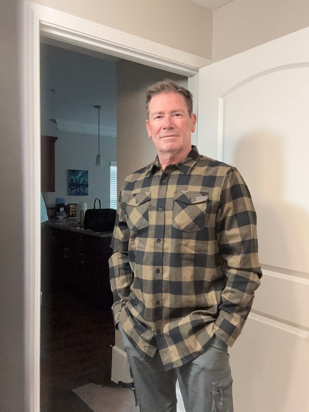 Customer photo review of 80Eighty® Brown-Black Flannel