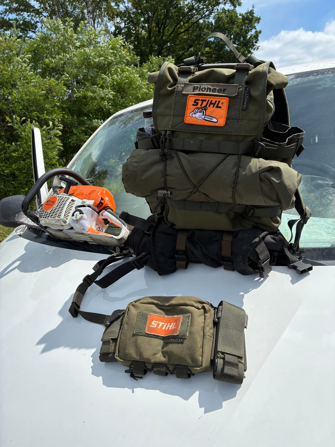 Customer photo review of Kahakka 15L backpack