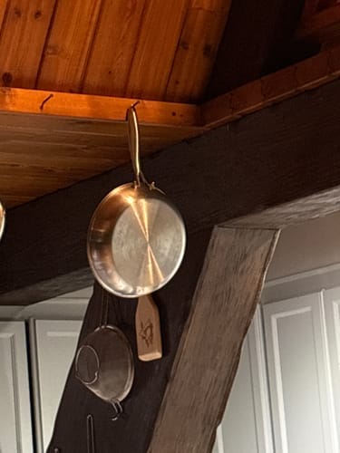 Customer photo review of Pure Titanium Pro Hammered Pan