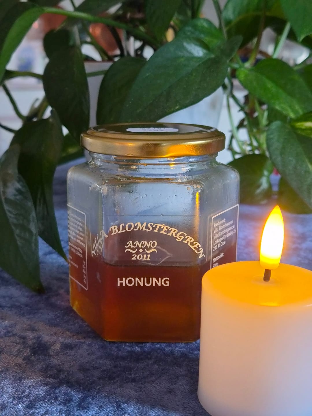 Customer photo review of Flytande honung 2 kg (4×500 g) – Svensk RAW honung