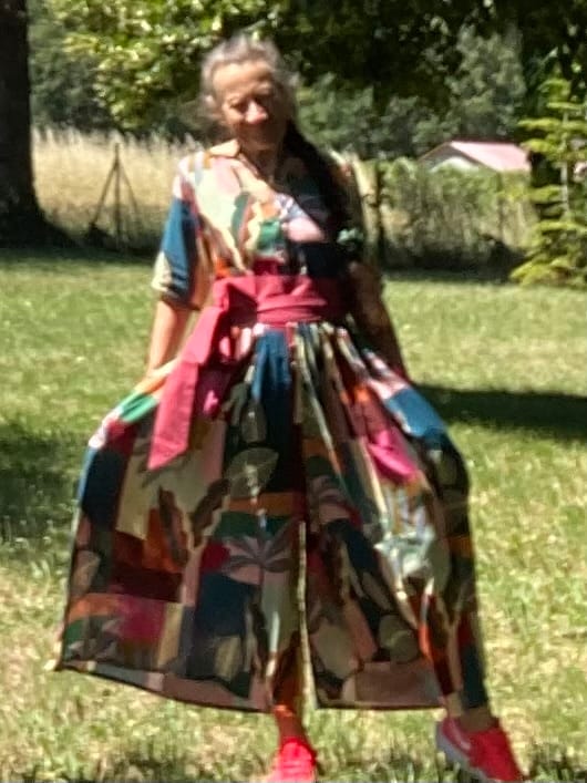 Customer photo review of La combi India manches courtes en viscose Tropique