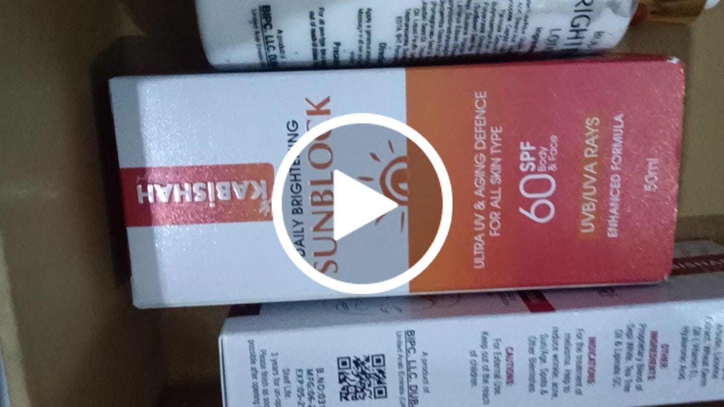 Customer video review of Special Pigmentation Bundle