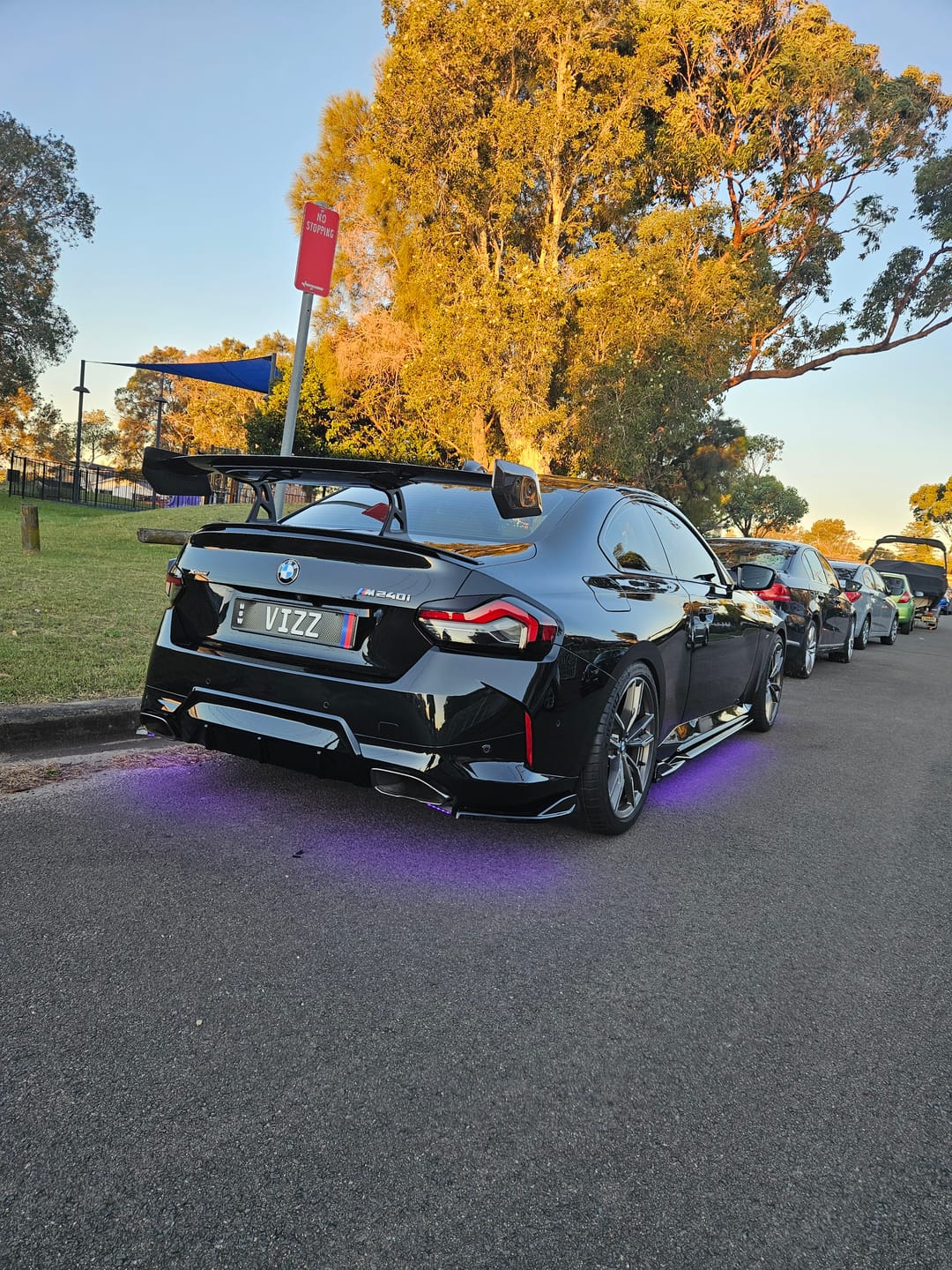 Customer photo review of BMW Pre-Preg Carbon Fiber JSL Style Rear Spoiler for G87 M2 & G42