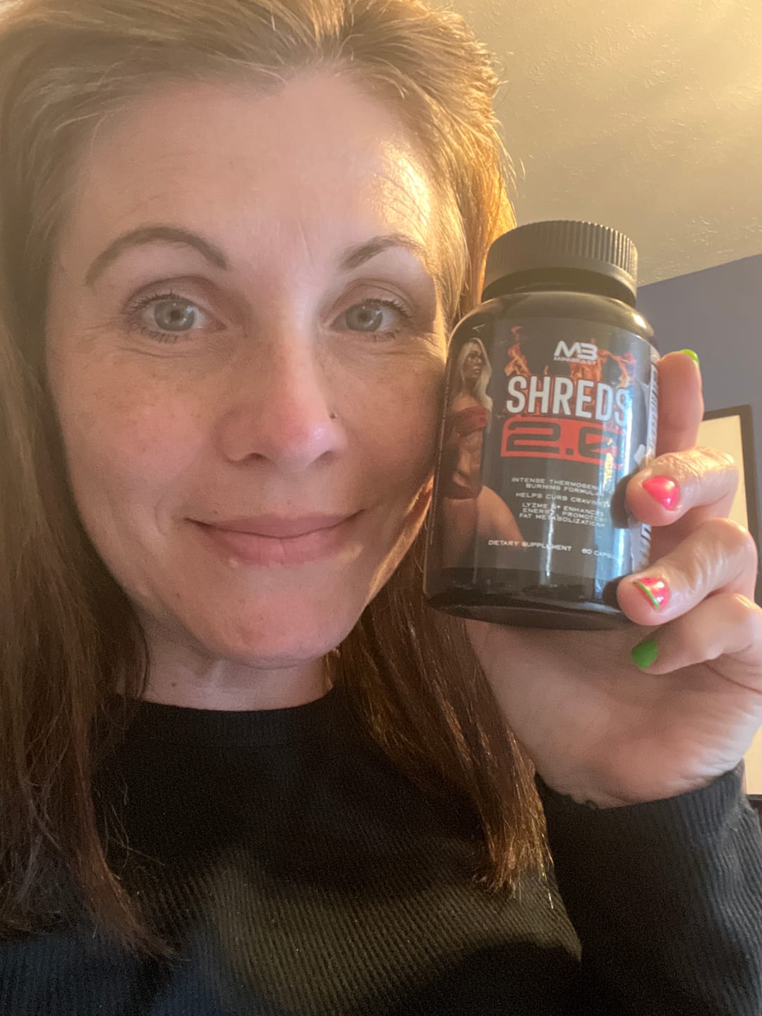 Customer photo review of Shreds 2.0 (Daytime Fat Burner)