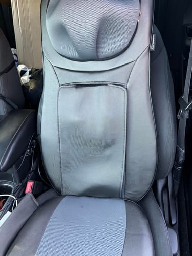 Customer photo review of ShiatsuComfort+ – Elektrisk massasjestol med Shiatsu-funksjon
