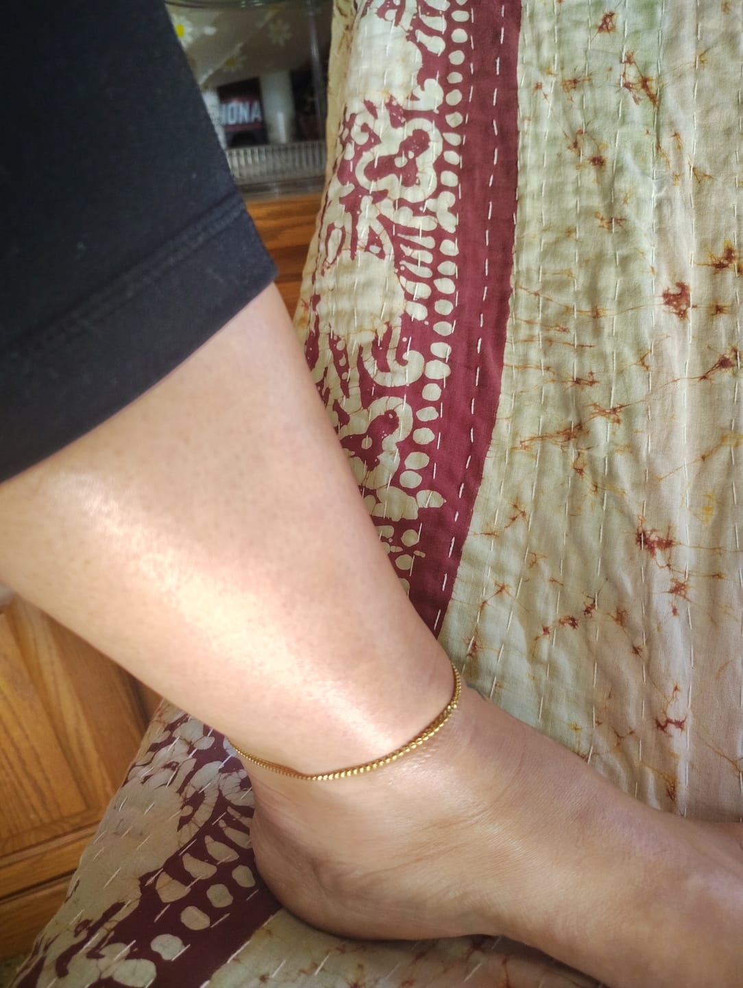 Customer photo review of Miami Anklet (Bundle)