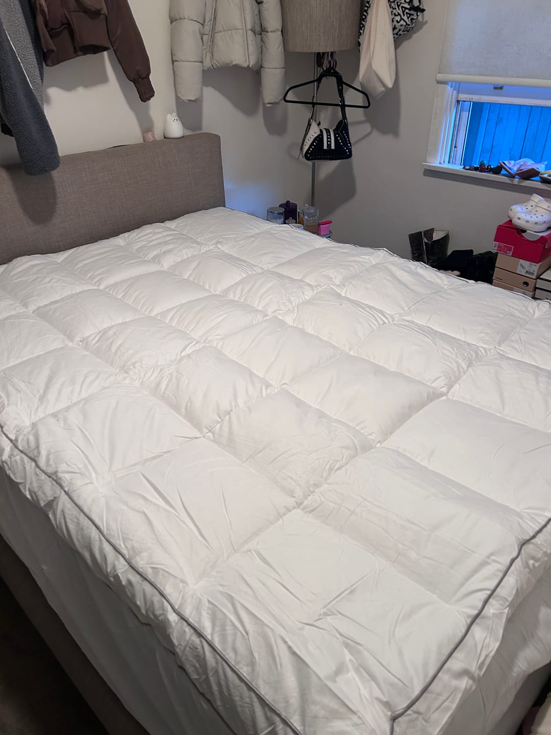 Customer photo review of Muscle Mat Luxury Mattress Topper