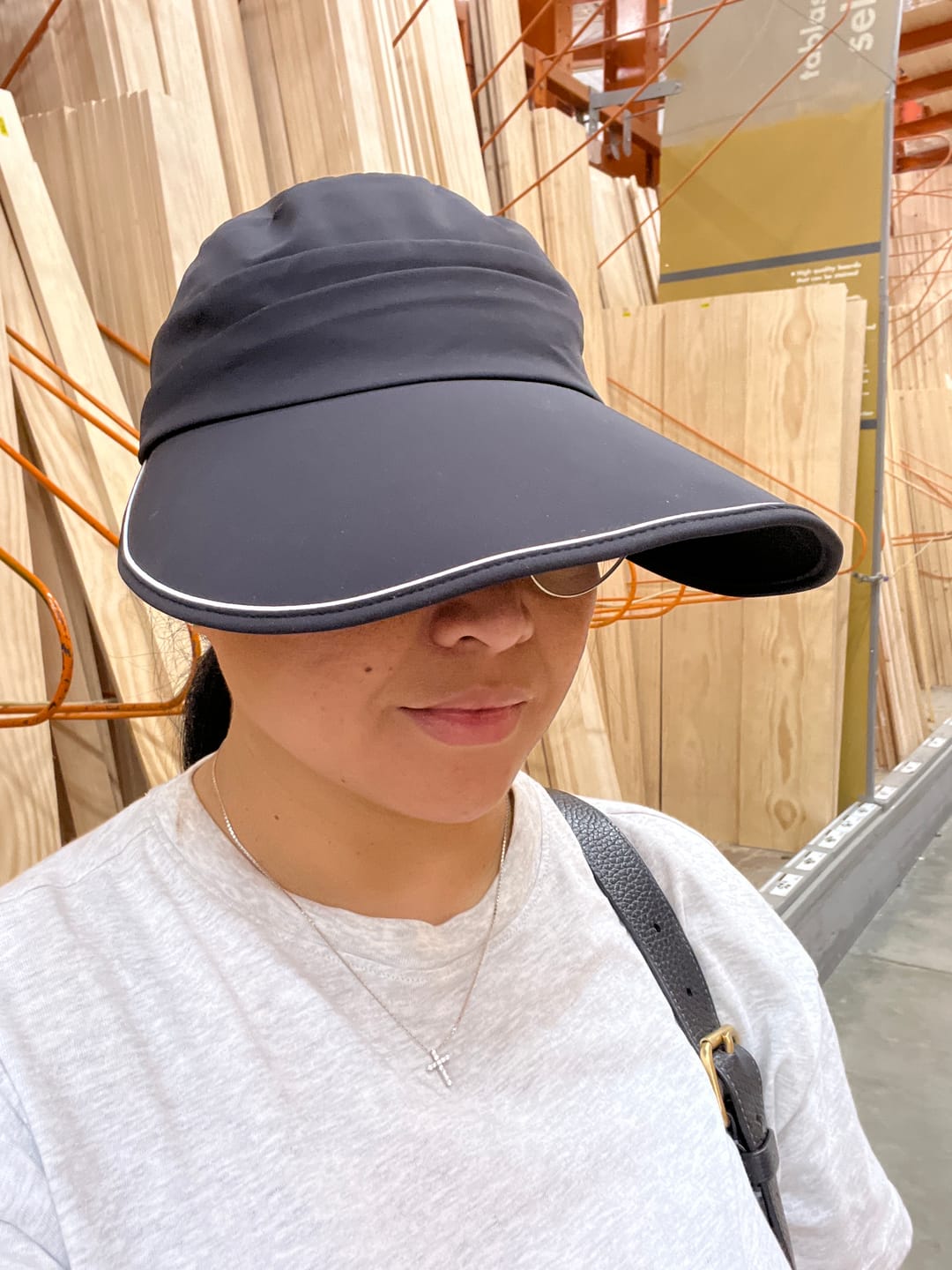 Customer photo review of Women's Wide Brim Sun Protection Hat UPF 100+ BM530