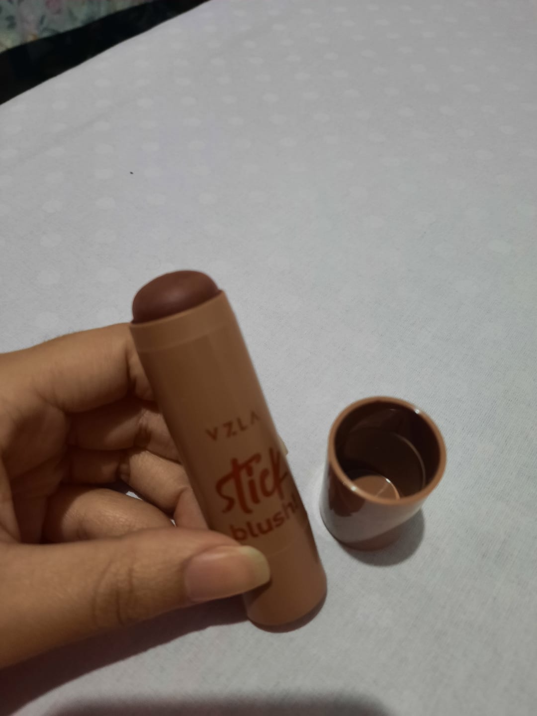Customer photo review of Blush Stick Cinnamon - Vizzela