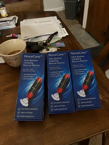 Customer photo review of NovaCare™ Dispositivo Antiatragantamiento de Un Solo Botón