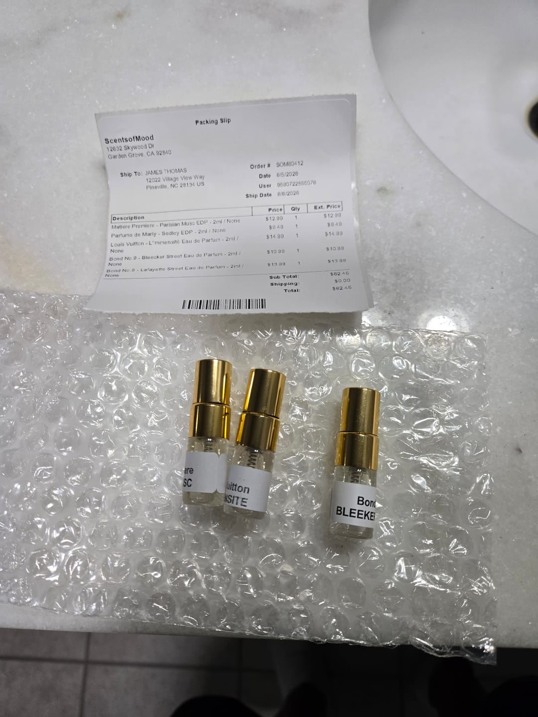Customer photo review of Package protection, plus get Cash Back
