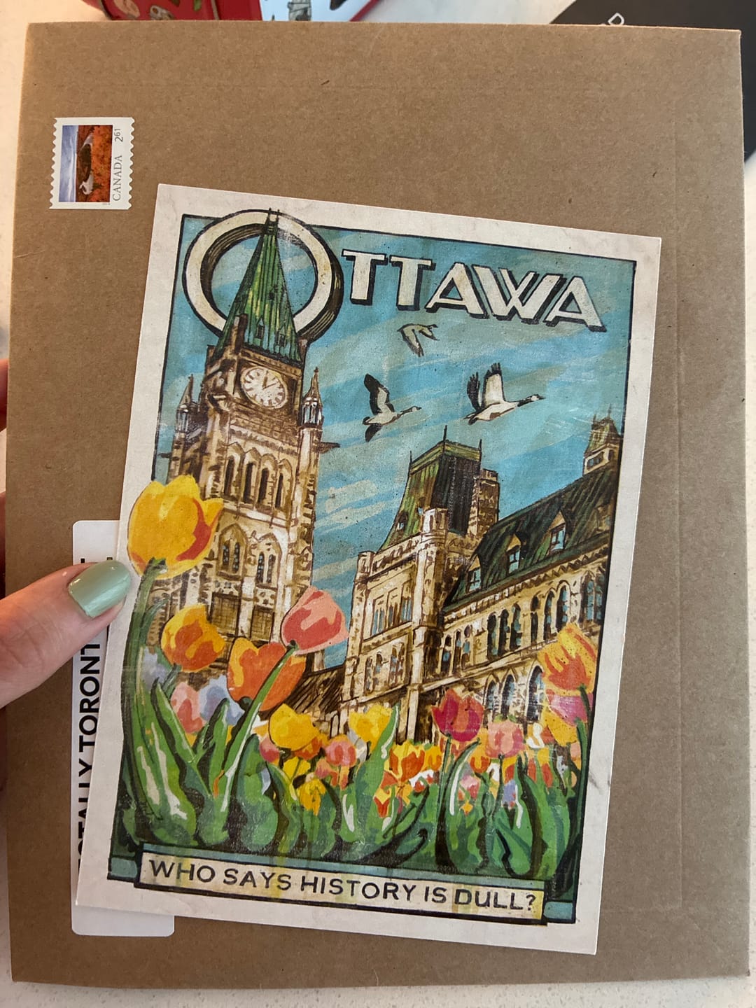 Customer photo review of Ottawa Canada Postcard | Rob Croxford