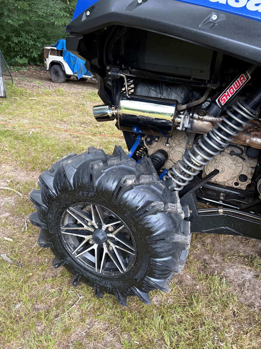 Customer photo review of RPM Teryx KRX 1000 Catless Slip On Sport Muffler KRF1000