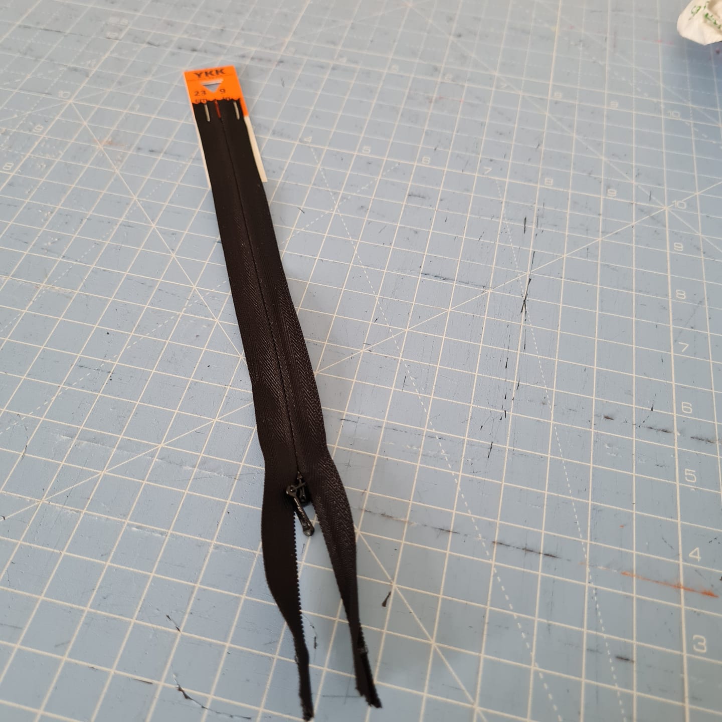 Customer photo review of YKK Concealed Zip