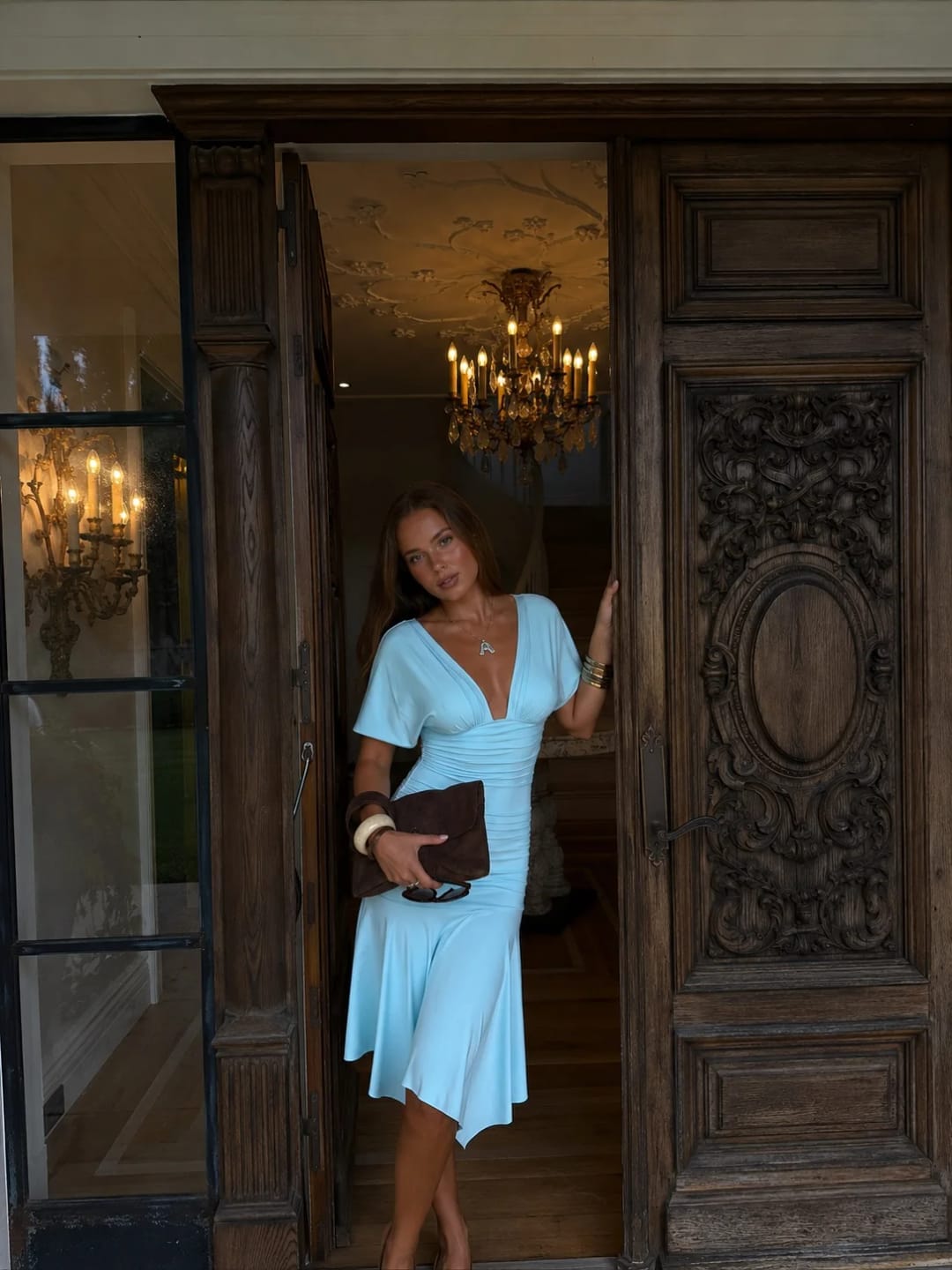 Customer photo review of Jenna Off-The-Shoulder Top & Skirt Set