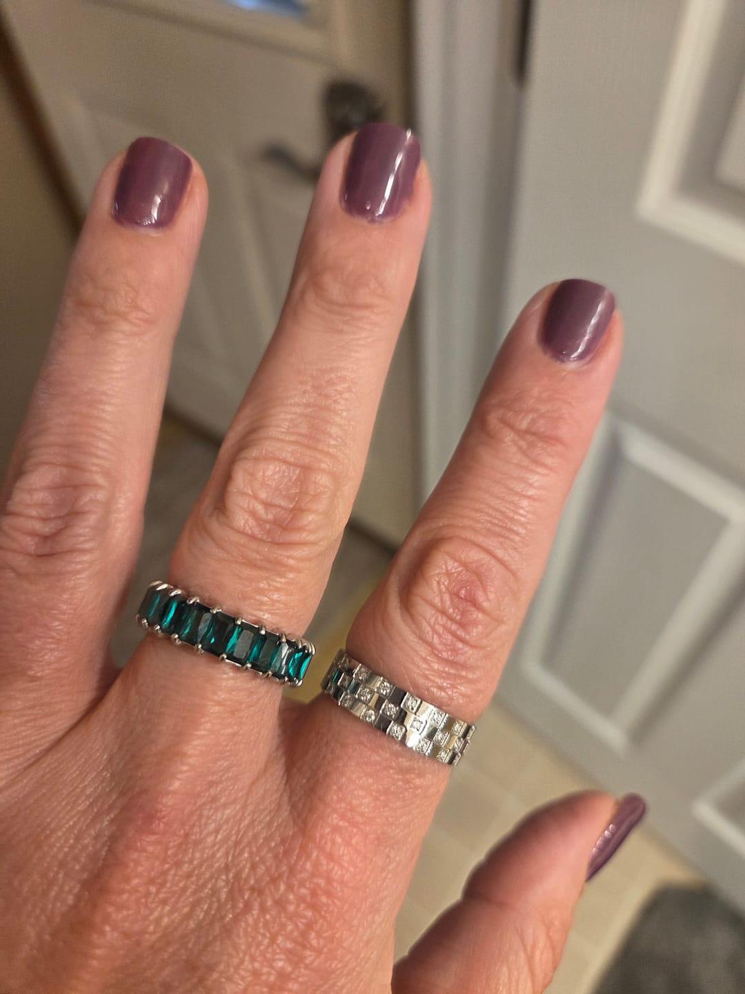 Customer photo review of Chanel Checkered Ring